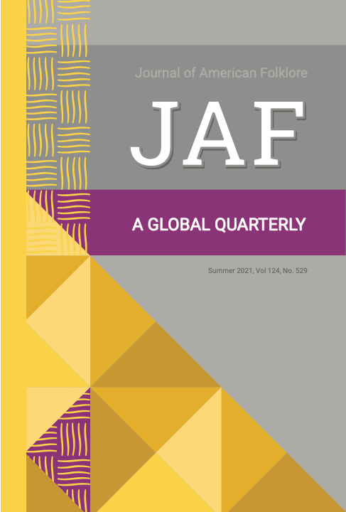 Cover design of the Journal of American Folklore