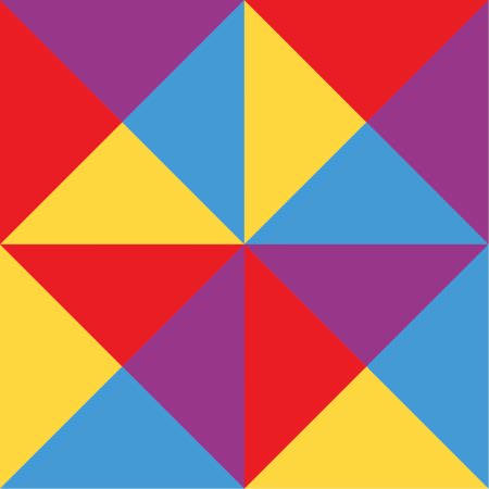 multi-color quilt pattern