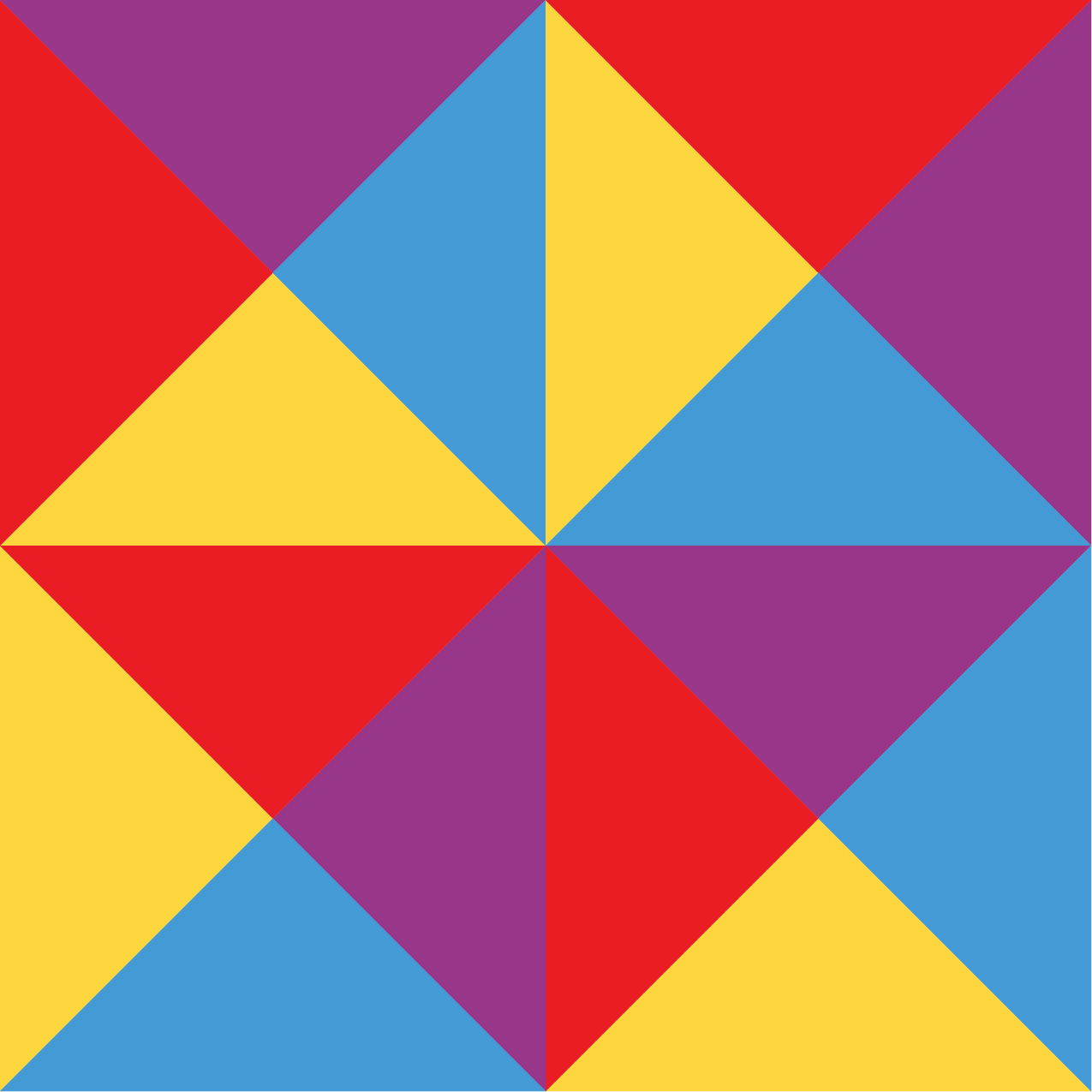 multi-color quilt pattern