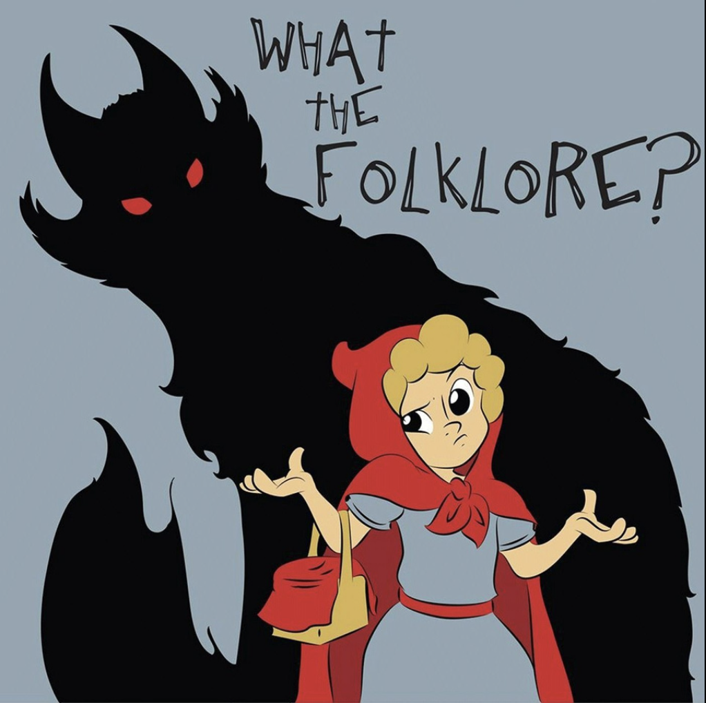 little red riding hood podcast logo